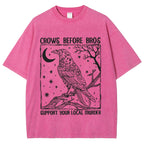 Crows Before Bros Washed T-Shirt