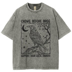 Crows Before Bros Washed T-Shirt