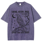Crows Before Bros Washed T-Shirt