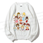 Unisex Japanese Art Yoshitomo Nara Printed Sweatshirt