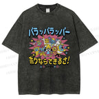 Unisex PaRappa the Rapper Printed Washed Tee