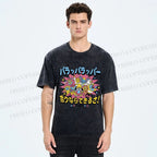 Unisex PaRappa the Rapper Printed Washed Tee