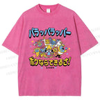 Unisex PaRappa the Rapper Printed Washed Tee