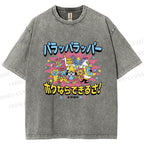 Unisex PaRappa the Rapper Printed Washed Tee