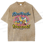 Unisex PaRappa the Rapper Printed Washed Tee