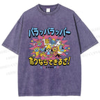Unisex PaRappa the Rapper Printed Washed Tee