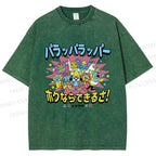 Unisex PaRappa the Rapper Printed Washed Tee