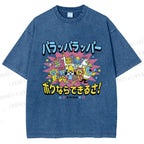Unisex PaRappa the Rapper Printed Washed Tee