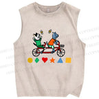 Unisex Slushy Noobz Printed Washed Tank Top