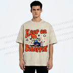 Unisex Keep On PaRappin Printed Washed Tee