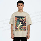 Unisex Lucy Printed Washed Tee