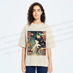 Unisex Lucy Printed Washed Tee
