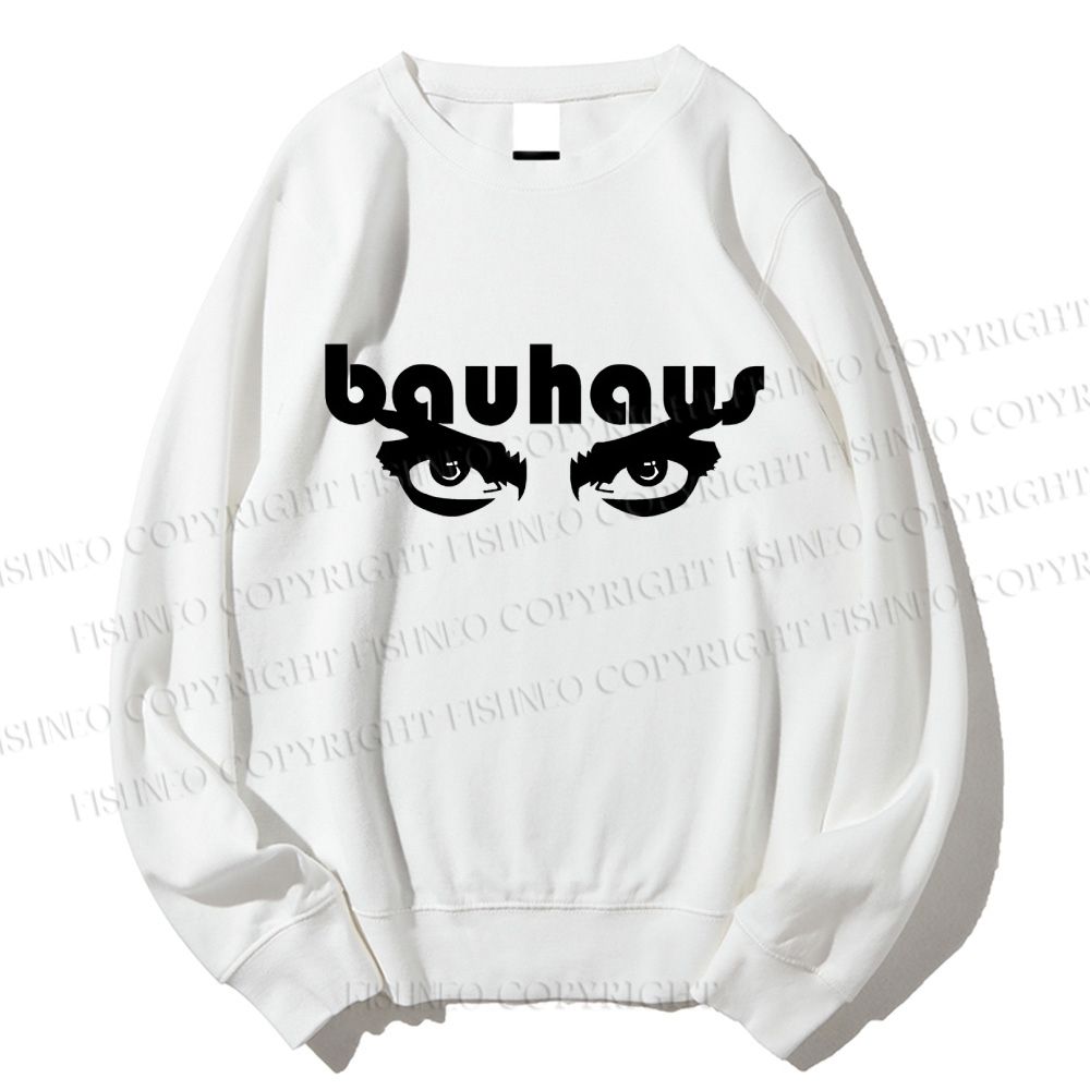 Unisex Bauhaus Band Printed Sweatshirt
