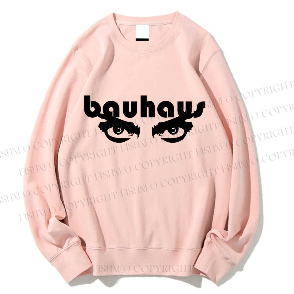 Unisex Bauhaus Band Printed Sweatshirt