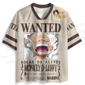 Wantde Meow Luffy Printed Jersey Shirts