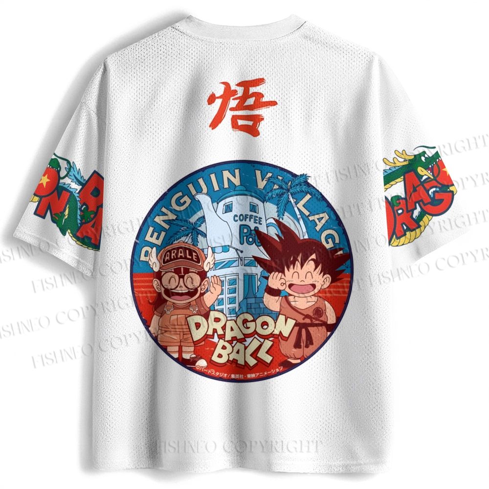 Dragon Ball Goku Printed Jersey Shirts