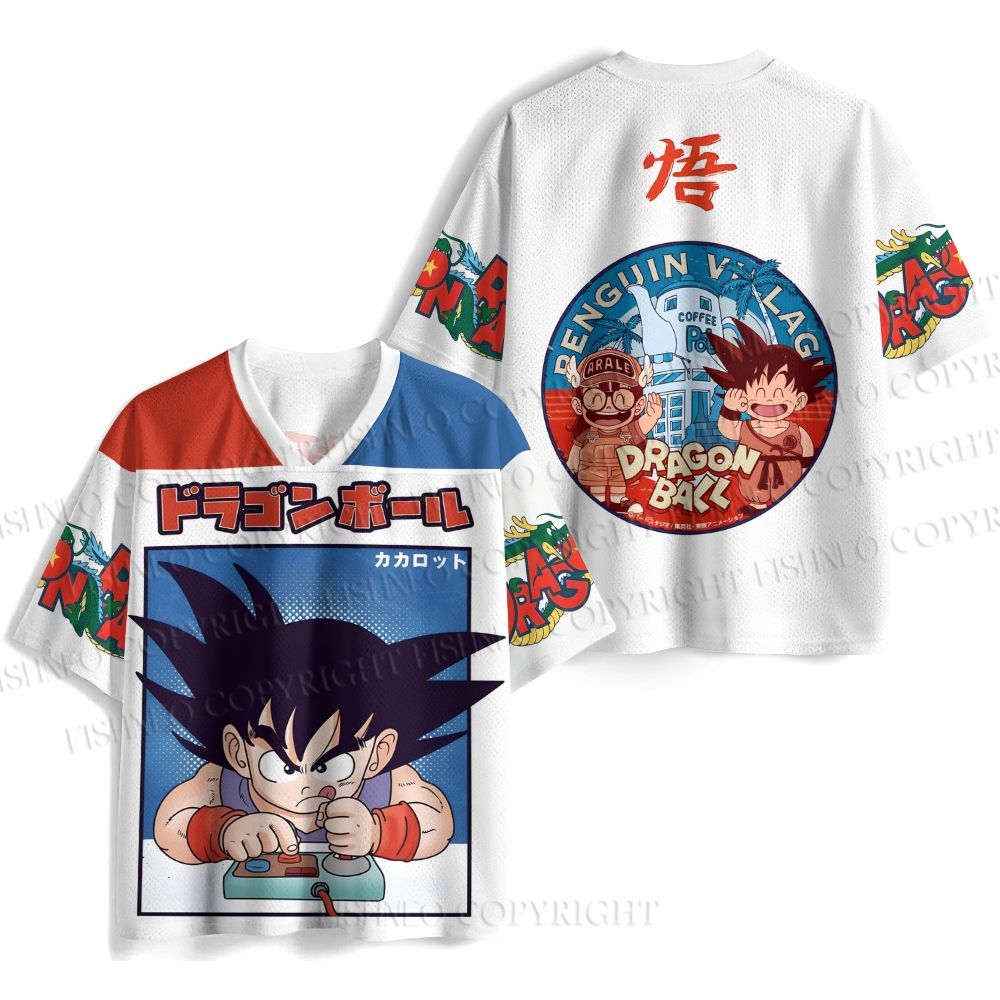 Dragon Ball Goku Printed Jersey Shirts