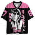 Tomie Kawakami Junji Ito Printed Jersey Shirts