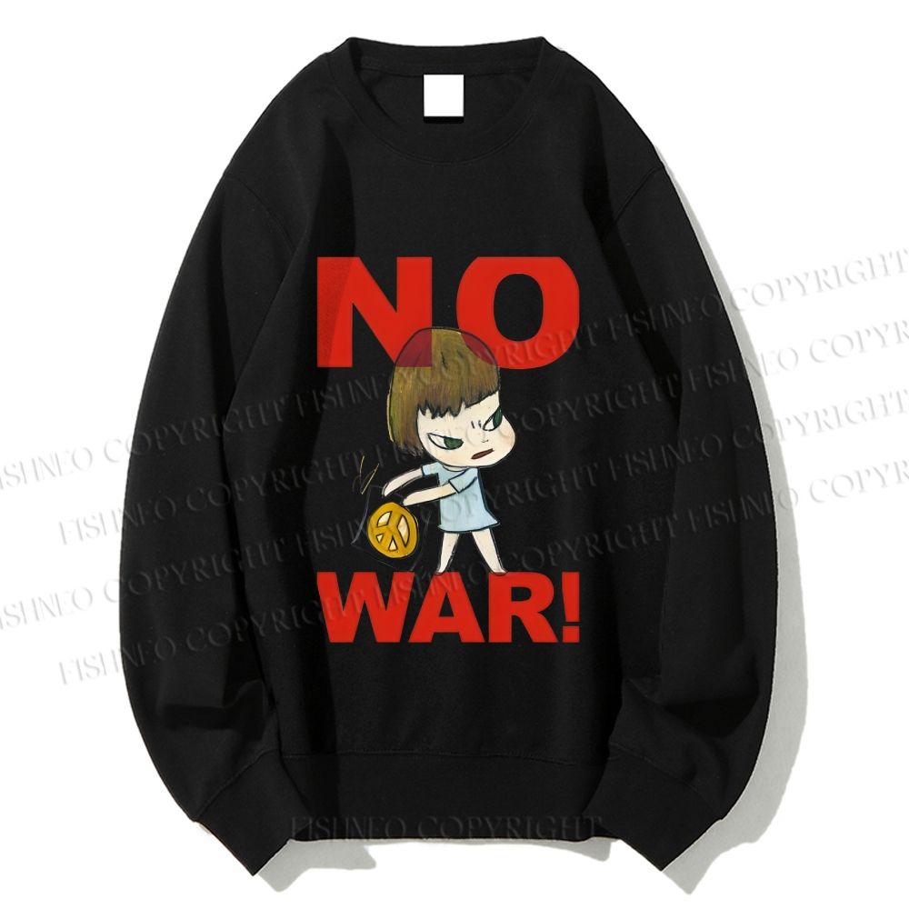 Unisex Yoshitomo Nara Printed Sweatshirt