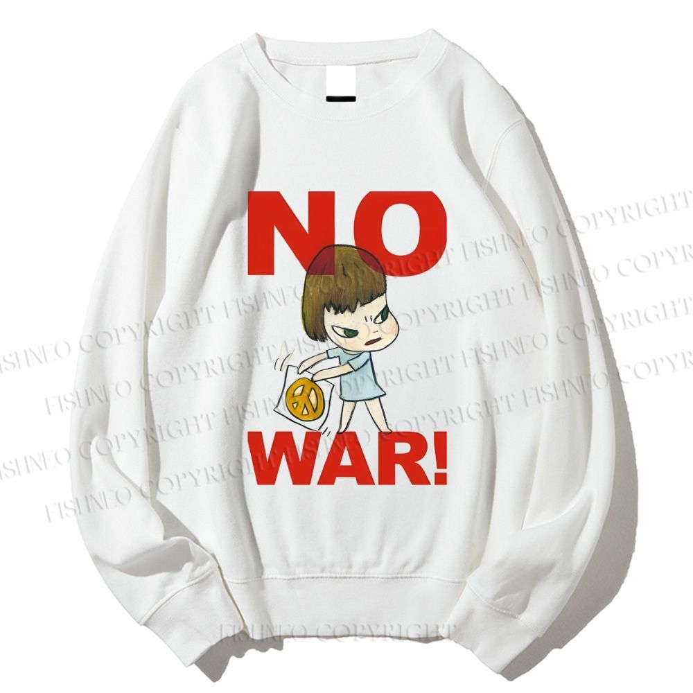 Unisex Yoshitomo Nara Printed Sweatshirt