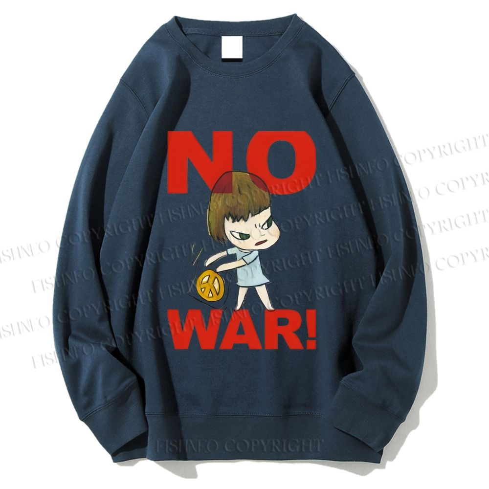 Unisex Yoshitomo Nara Printed Sweatshirt
