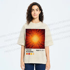 Unisex Yayoi Kusama Autumn Forest Printed Washed Tee
