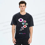 Unisex I Am Witness Eyes Printed Washed Tee