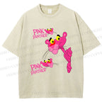 Unisex The Pink Panther Printed Washed Tee