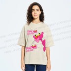 Unisex The Pink Panther Printed Washed Tee