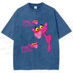 Unisex The Pink Panther Printed Washed Tee