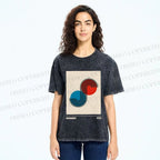 Unisex Bauhaus Classique Printed Washed Tee