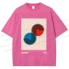 Unisex Bauhaus Classique Printed Washed Tee