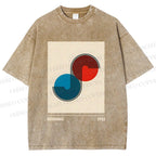 Unisex Bauhaus Classique Printed Washed Tee