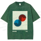 Unisex Bauhaus Classique Printed Washed Tee