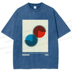 Unisex Bauhaus Classique Printed Washed Tee