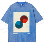 Unisex Bauhaus Classique Printed Washed Tee