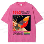 Unisex Golden Pheasant Japan Week Printed Washed Tee