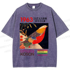 Unisex Golden Pheasant Japan Week Printed Washed Tee