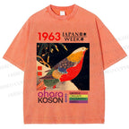 Unisex Golden Pheasant Japan Week Printed Washed Tee