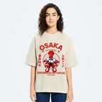 Osaka Octopus Monster Japan Washed T-Shirt