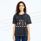 Unisex the Be Sharps Printed Washed Tee