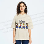 Unisex the Be Sharps Printed Washed Tee
