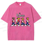 Unisex the Be Sharps Printed Washed Tee