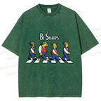 Unisex the Be Sharps Printed Washed Tee