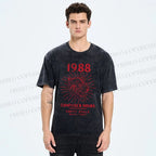 Unisex Roar Of The Tiger Printed Washed Tee