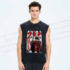 Unisex Akira Vintage Printed Washed Tank Top