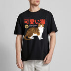 Cat Japanese Style Classic Tee