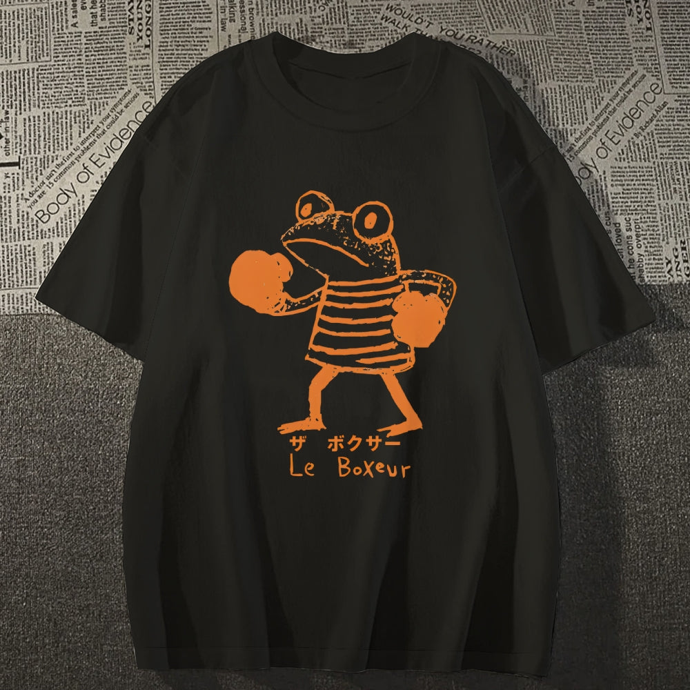 The Frog Boxer Cotton casual T-shirt
