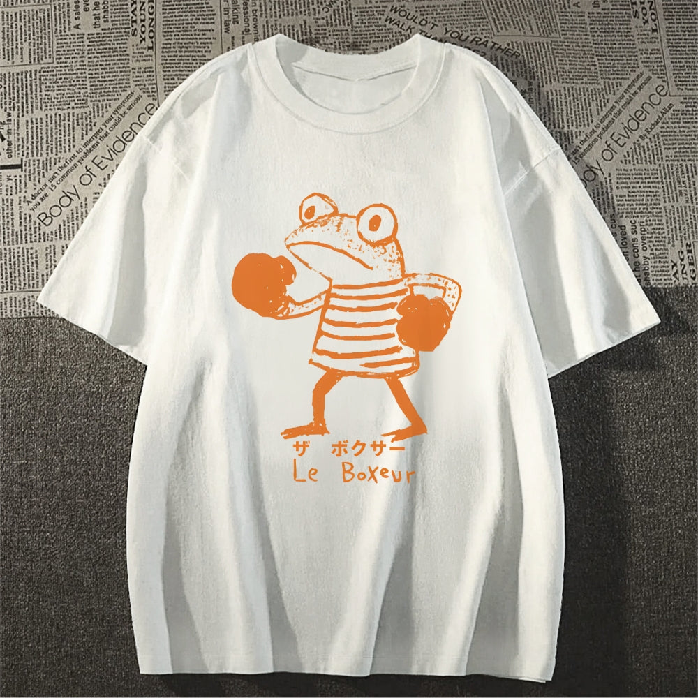 The Frog Boxer Cotton casual T-shirt