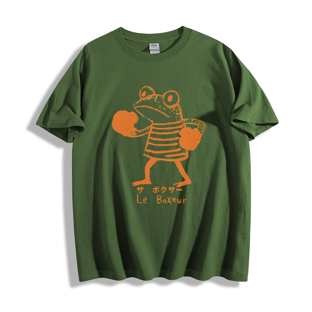 The Frog Boxer Cotton casual T-shirt